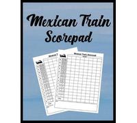 Quick Creative Mexican Train Scorepad (Tascabile) Scorecards