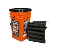 Quick Dam QDGG10-5 Kit di emergenza Grab & Go 3 m Barriere inondazioni 5/secchio, arancione, 35,6 x 35,6 x 43,2 cm