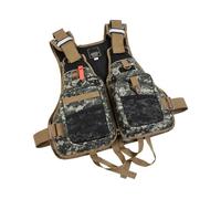 Quick Dry Fishing Life Vest Adjustable Reflective Boating Vest | Lightweight Adjustable Water Vest for Anglers Kayakers Boaters and Outdoor Recreation on Lakes Rivers and Areas