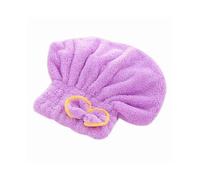 Quick-drying Hair Drying Hat Head Wrap Cap Bathing Super Absorbent Soft Velvet Shower Cap for Adults