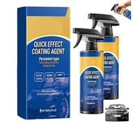 Quick Effect Coding Agent, Lasting Protection Quick Effect Coating Agent for Cars Enthusiasts, Versatile Oil Film Emulsion Cleaner & Waterless (2pcs)
