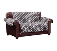 Quick Fit Coby-Fodera Reversibile in Microfibra Resistente all'Acqua, Colore: Cioccolato, Loveseat Cover
