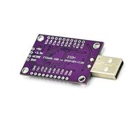 Quick FT232H USB a scheda dispositivo I2C con ingresso e uscita per uso generale regolabile per progetti di sviluppo Scheda di sviluppo multifunzionale