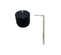 Quick-Install Metal Potenziometro Cap with Ventilation Holes Precise Sound Control & Build Easy Installation Guitar Knob