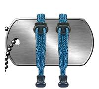 Quick Laces - Elastic Shoe Lacing Fastening System for Athletes, Runners, Children, & Adults on the Go - Solid and Reflective Colors