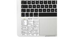 Quick Last One - Adesivo per Scorciatoie da Tastiera per Mac - Shortcut Sticker