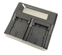 Quick LCD-Display - Batteria caricatore compatibile per BP-511 BP511 BP-511A BP-512 BP-514 BP-522 P-535 Canon EOS 20D 20Da 300D 30D, 40D, 50D, 5D, D30, D60 PowerShot G6 G5 G3 G2 G1111 G1 G2 G1 G1 G1