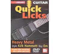 Quick Licks For Guitar: Heavy Metal-Kirk Hammett [Edizione: Stati Uniti]