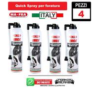 QUICK MAFRA GONFIA E RIPARA GOMME PNEUMATICI PER AUTO E MOTO SPRAY 300ML