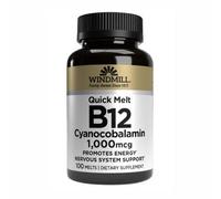Quick Melt Vitamina B12 Cianocobalamina 100 Contenuto