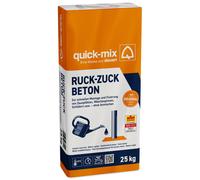 Quick-Mix RuckZuck Calcestruzzo 10 KG Malta Pronta Cemento Rapido Malta Veloce