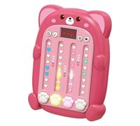 Quick Push Music Game - Educational Time Consolle Educativo, Quick Push Game Console Giocattoli irrequieti | Macchina da gioco di Puzzle a Mano con musica e luce per bambini,