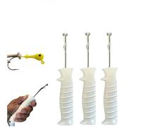 Quick Release Fish Hook Extractor, Extractor Remover Disconnect Removal Tool, Portable Fishing Hooks Pliers Accessories,Fast Fishing Hooks Removal Device, for Saltwater & Freshwater (3 pcs)