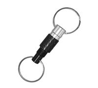Quick Release Keychain - Pull Apart Detachable Key Holder for Easy Access, Secure Keyring Connector with Compact Lightweight Design, Portable Key Organizer for Hiking Travel Running Camping Outdoor