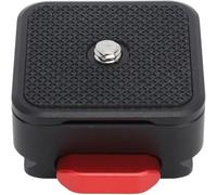 Quick Release Plate Aluminum Alloy Camera Mount Adapter with Anti - Slip Rubber Pad, Universal Quick Release System with 1/4 and 3/8 Inch Thread for Tripod Stabilizer Professional process