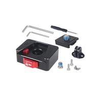 Quick Release Plate V Mount Fast Install System for Camera Tripod Slide Mount with Secure Lock B