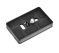 Quick release plate with1/4" screw mount for SLR camera, compatible with Arca Benro tripod ball head and monopod (PU60)
