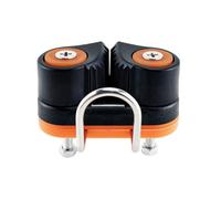 Quick Release Rope Clamp, Automatic Cam Cleat Fastener, 3 Inches Cable with Spring Lock, High Strength ABS Rope Clamp with Anti Slip Grip, Marine and Fitness Equipment Accessories for Indoor Outdoor