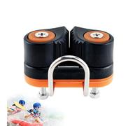 Quick Release Rope Clamp, Automatic Fastener Tool, 2.52 Inches Cam Cleat Cable with Authentic Build, Kayak Accessory, Rope Clamp with Sturdy Design, Marine Tool for Canoe Fitness