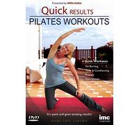 Quick Results Pilates Workouts - Millie Dobie - 4 Quick Pilates Workouts including Fat burning, Toning & Conditioning, Posture and Pure Stretch - Healthy Living Series [Edizione: Regno Unito]
