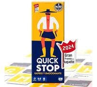 Quick Stop: Juego de Mesa Dinámico para Familia y Amigos - Creatividad y Rapidez - Versión Entretenida del Juego Stop