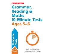 Quick test grammar, reading and maths activities for children ages 5-6 (Year 1). Perfect for Home Learning. (10 Minute SATs Tests)