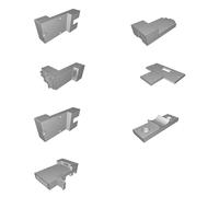 Quick Tool Change Mount for CTC Prusa i3 TronXY X3 3D Printer Platform