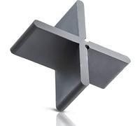 QUICK2FIX Croce per fughe professionali per terrazze, larghezza 3 mm, altezza 20 mm, 100 pezzi da posare, Made in Germany (3 mm larghezza fughe 20 mm altezza)