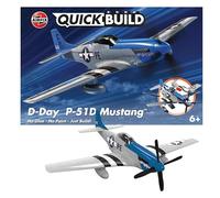 Airfix J6046 - Quickbuild D-Day P-51D MUSTANG - Nuovo