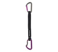 Quickdraw Viola 25cm - Moschettone Leggero per Arrampicata Sportiva, 113g, con Cancelli Solid e Naso Keylock