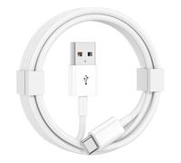 Quickeep Cavo Apple Carplay per auto, certificato Apple MFi, cavo USB A a Lightning per iPhone 14,14 Pro Max, 13, Plus, SE 2nd/12/11/Xs/XR, cavo di ricarica per auto (bianco, 0,9 m)