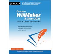Quicken Willmaker & Trust 2026: Book & Online Software Kit