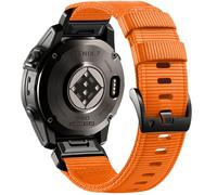 Quickfit 22, cinturino compatibile con cinturini Garmin Instinct, robusto cinturino di ricambio sportivo in nylon traspirante per Instinct 2/3 45 mm/Fenix 7/Fenix 5/6/8 47 mm/Forerunner 965/955/945