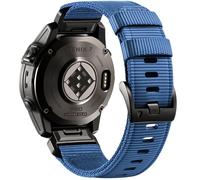 Quickfit 22, cinturino compatibile con cinturini Garmin Instinct, robusto cinturino di ricambio sportivo in nylon traspirante per Instinct 2/3 45 mm/Fenix 7/Fenix 5/6/8 47 mm/Forerunner 965/955/945