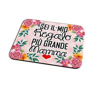 quickgadget Idea Regalo Tappetino Mouse Pad Festa della Mamma, Compleanno, Sei Il Mio Regalo più Grande Mamma.