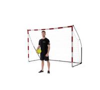 QuickPlay Porta da pallamano portatile, 3 x 2 m, misura ufficiale, base ponderata