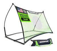 QUICKPLAY TEKKERS Football Rebounder 5 x 3' - Ultra-Portable Kickback Football Rebounder & Base ponderata integrata per allenarsi su qualsiasi superficie rimbalzo da calcio disponibile in due misure.