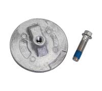 Quicksilver 76214Q5 - Anodo in alluminio Mercury Mariner Force e piastra anti-ventilazione MerCruiser