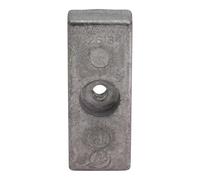 COPPIA ANODO PIEDE IN ALLUMINIO MERCRUISER MERCURY DA 30 40 A 300 HP 2/4 tempi