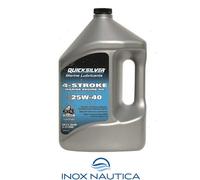 QUICKSILVER OLIO 25W40 4 TEMPI 4 LT - MOTORE FUORIBORDO MERCURY VERADO