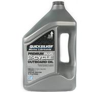 Quicksilver Olio Motore FUORIBORDO 2 Tempi Premium Plus TANICA 4 Litri