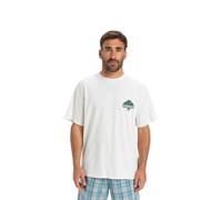 QUICKSILVER T-SHIRT CRYSTAL JET SNOW WHITE