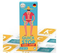 Quickstop - German Version - Sommer Edition - Gioco di Carte per Ragazzi e Adulti - Veloce e Folle - 2 - 7 Giocatori - Gioco a Partire dai 10 Anni - Gioco di Famiglia