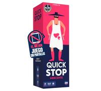 QuickStop Giochi da Tavolo per Adulti e Famiglia +16 - Dinamico, Veloce e audace - Da 2 a 7 Giocatori - Gioco di Festa per Amici