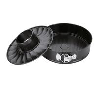 Quid 7559032 - Mold desmtontable 2 Bases 26 cm Sweet Grey, Colour Black, 26 x 8