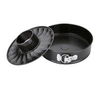 Quid 7559032 - Stampo smontabile a 2 Basi da 26 cm, Sweet Grey, Colore: Nero, 26 x 8 x 26 cm