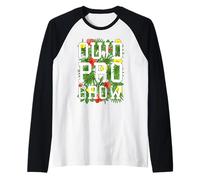 Quid PRO Grow Gardener - Fiori da Giardino Primaverili con Testo Floreale Maglia con Maniche Raglan