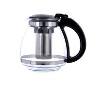 Quid Serenia Teiera Vetro Filtro Inox 1,5 l Sodo Non Adatto Microonde Riciclabile