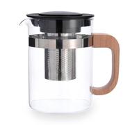 Quid Tubin Teiera Vetro Filtro Inox 0,8L