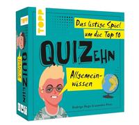 QUIDieci - Conoscenza Generale. Il Gioco astuto Intorno al Top 10° Gioco di Feste con 100 Quiz errati su conoscenze Davvero inutili